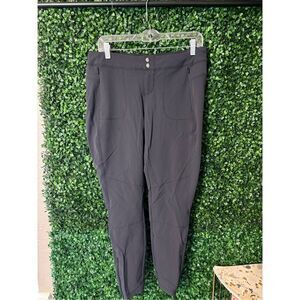 Kuhl Mountain Culture Nylon Pants Womens Hiking Size 10 Black